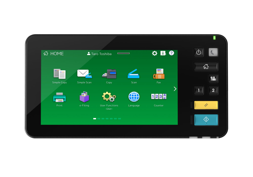 e STUDIO5008LP series Control Panel